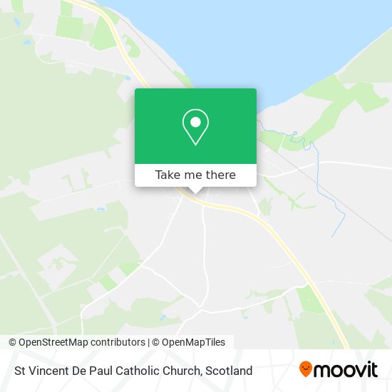 St Vincent De Paul Catholic Church map