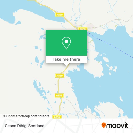 Ceann Dìbig map