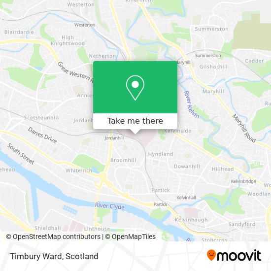 Timbury Ward map
