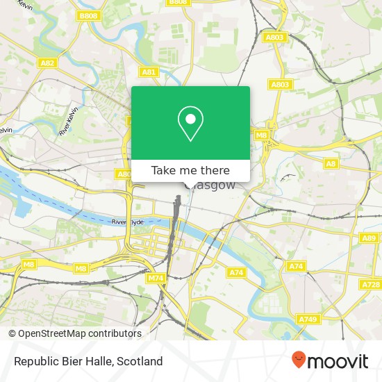 Republic Bier Halle map