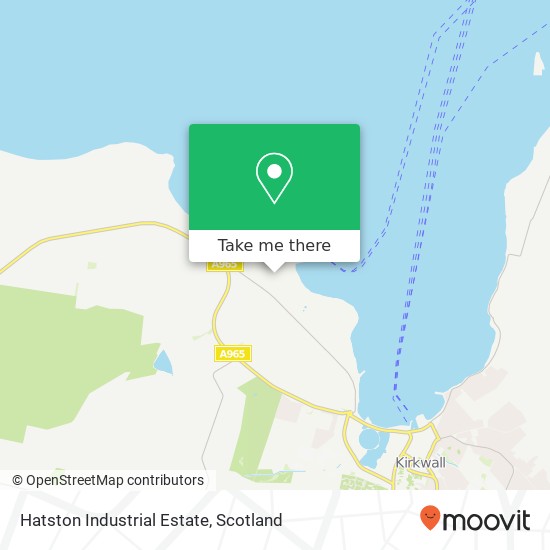 Hatston Industrial Estate map