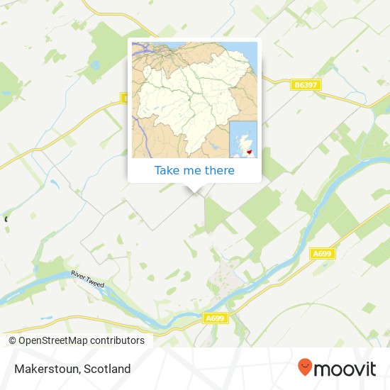 Makerstoun map