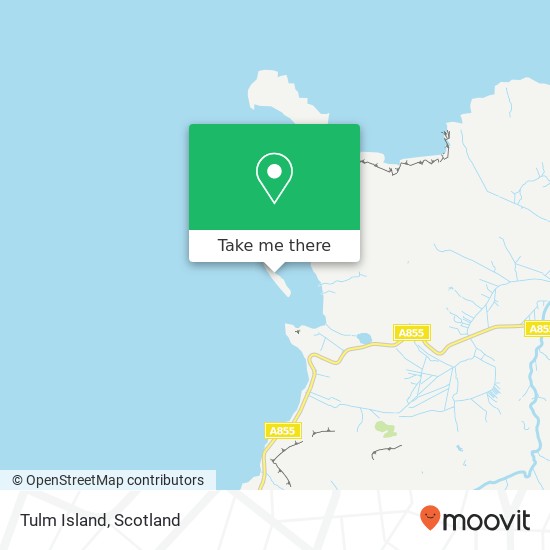 Tulm Island map