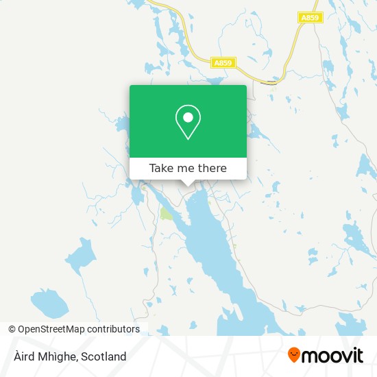 Àird Mhìghe map