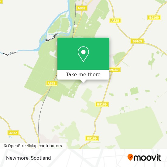 Newmore map