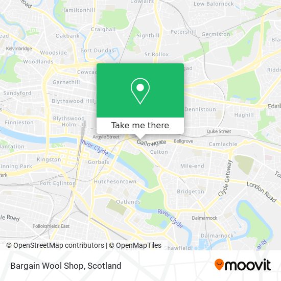 Bargain Wool Shop map