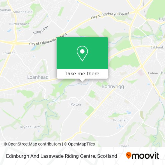 Edinburgh And Lasswade Riding Centre map