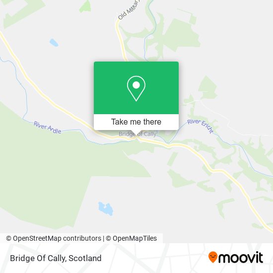 Bridge Of Cally map