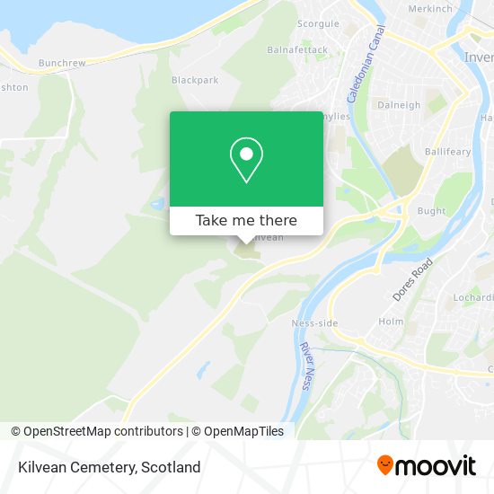 Kilvean Cemetery map