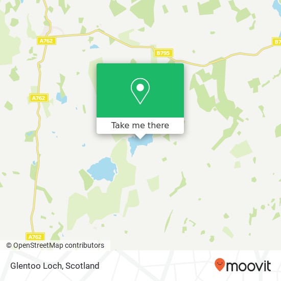 Glentoo Loch map