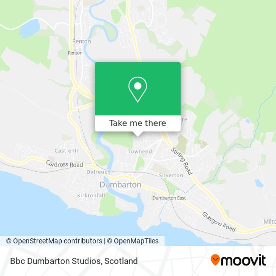 Bbc Dumbarton Studios map
