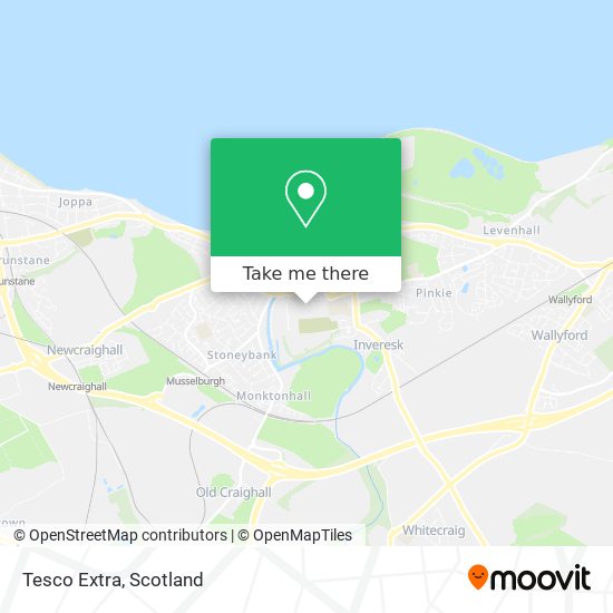 Tesco Extra map