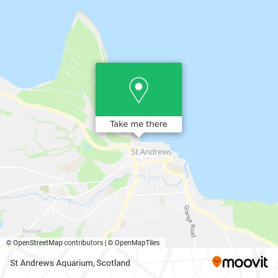 St Andrews Aquarium map