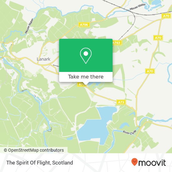 The Spirit Of Flight map