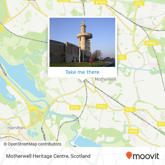 Motherwell Heritage Centre map