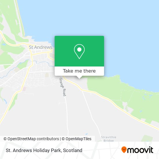 St. Andrews Holiday Park map