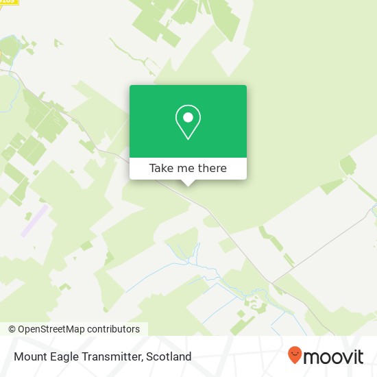 Mount Eagle Transmitter map