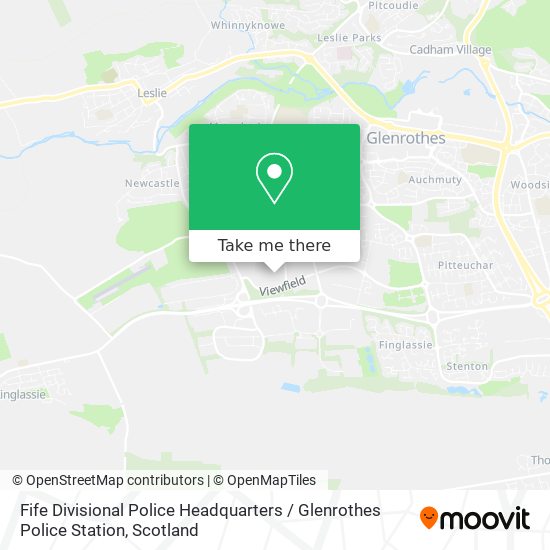 Fife Divisional Police Headquarters / Glenrothes Police Station map