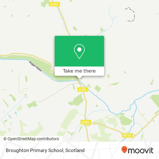 Broughton Primary School map