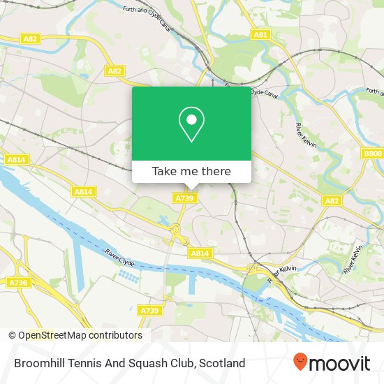 Broomhill Tennis And Squash Club map