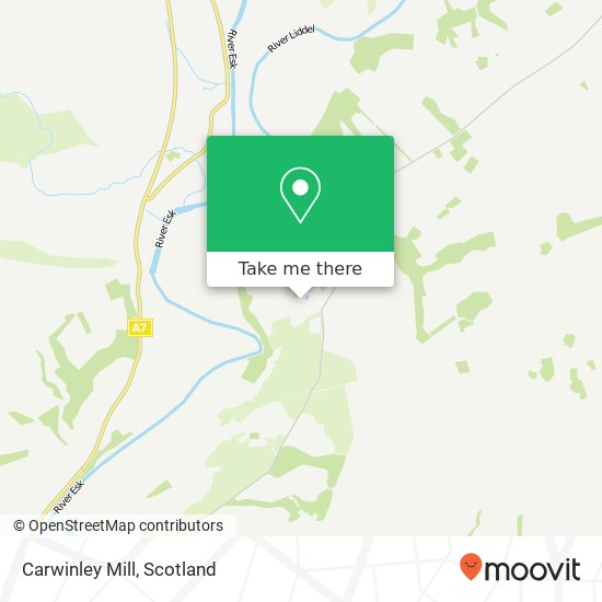 Carwinley Mill map