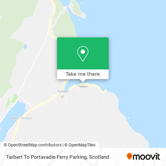 Tarbert To Portavadie Ferry Parking map