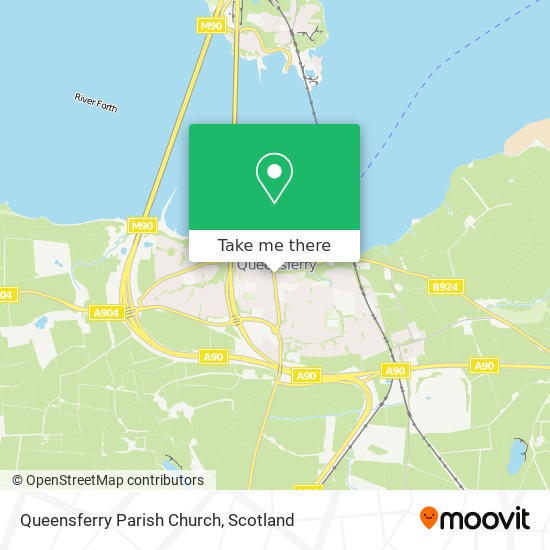 Queensferry Parish Church map