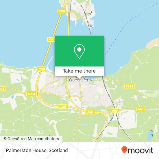 Palmerston House map