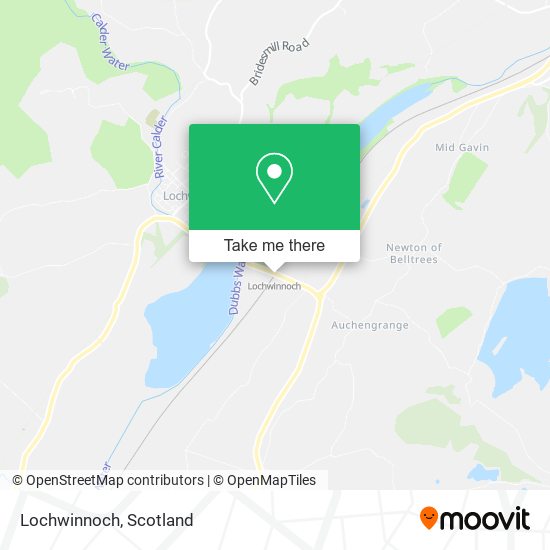 Lochwinnoch map