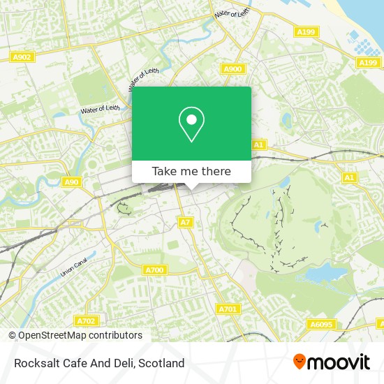 Rocksalt Cafe And Deli map