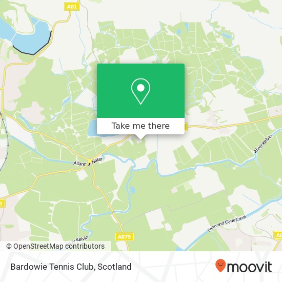 Bardowie Tennis Club map