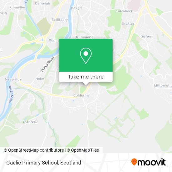 Gaelic Primary School map