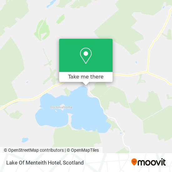 Lake Of Menteith Hotel map