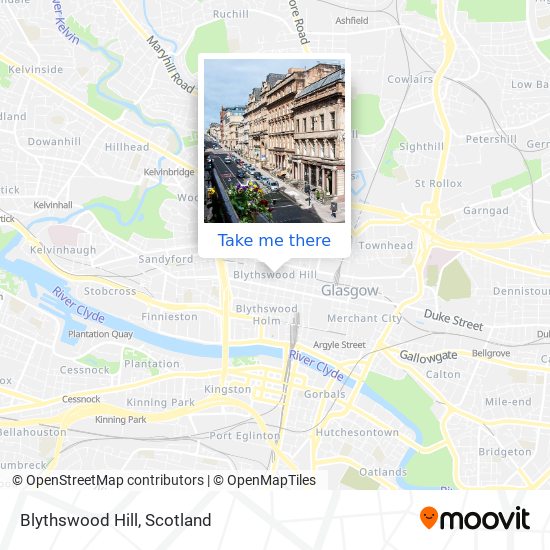 Blythswood Hill map
