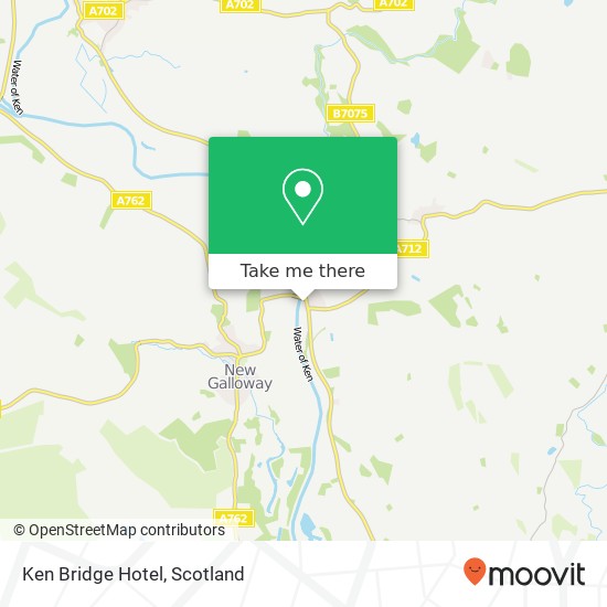 Ken Bridge Hotel map