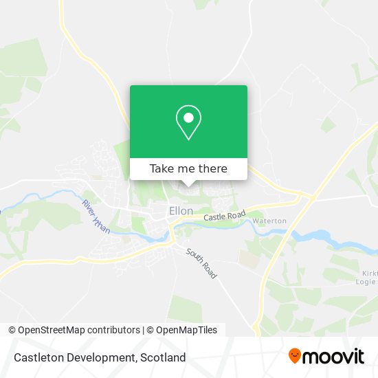 Castleton Development map