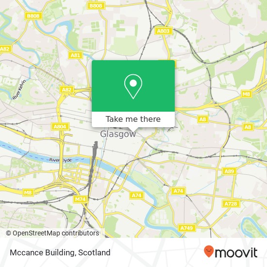 Mccance Building map