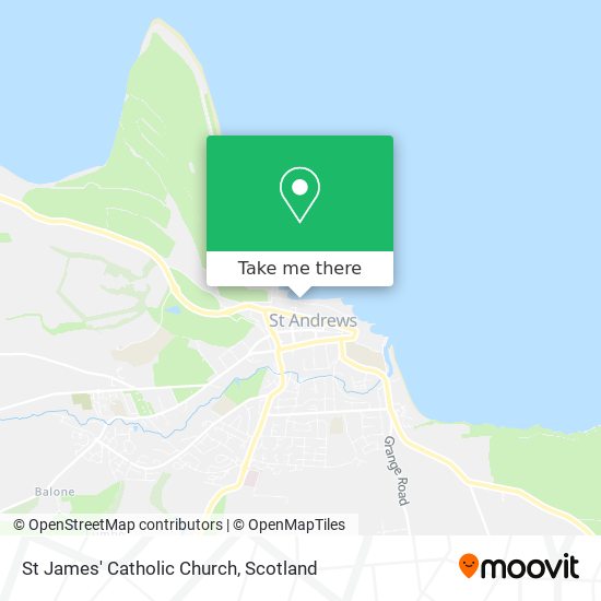 St James' Catholic Church map