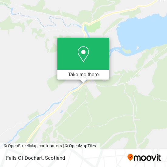 Falls Of Dochart map