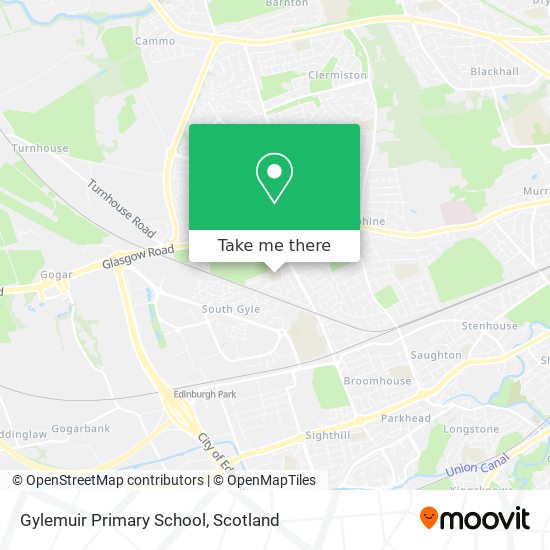 Gylemuir Primary School map