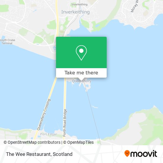 The Wee Restaurant map