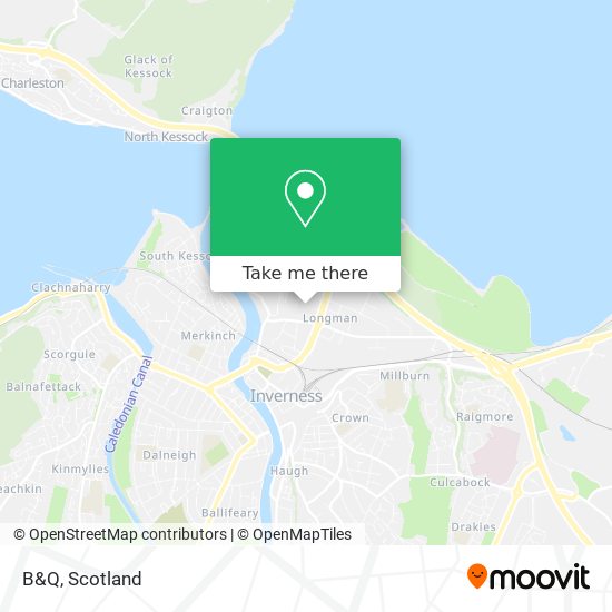 B&Q map