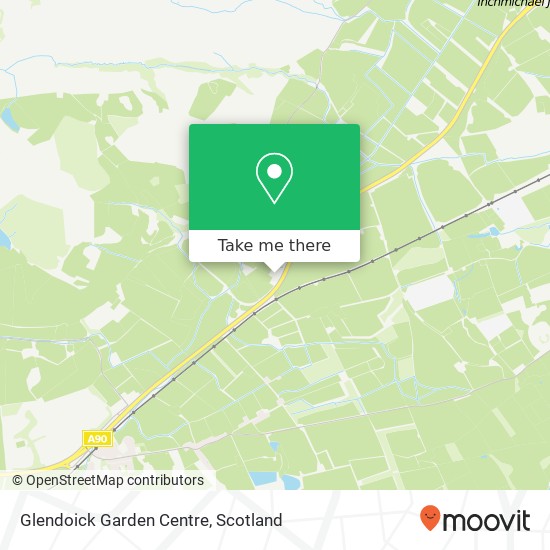 Glendoick Garden  Centre map