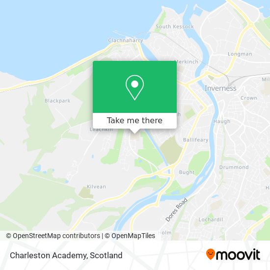 Charleston Academy map