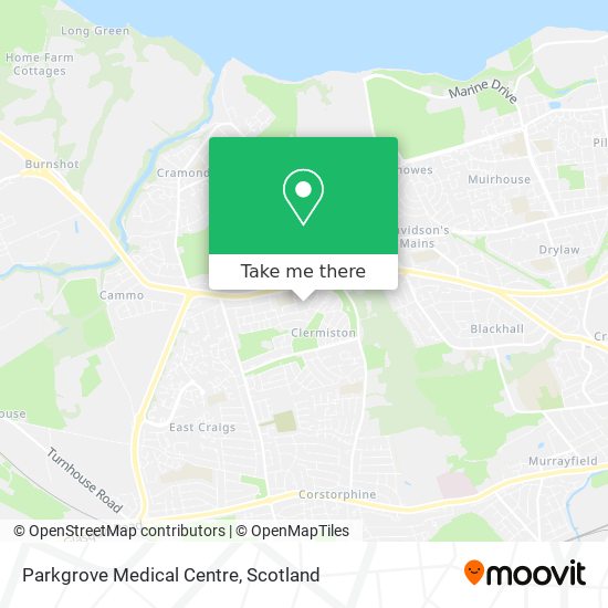 Parkgrove Medical Centre map