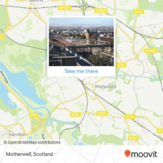 Motherwell map