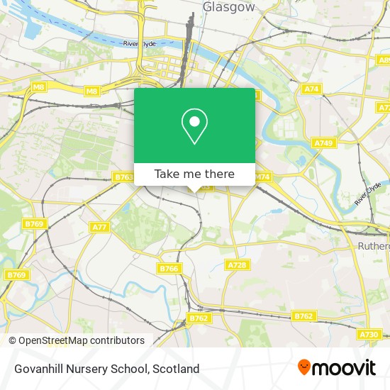 Govanhill Nursery School map