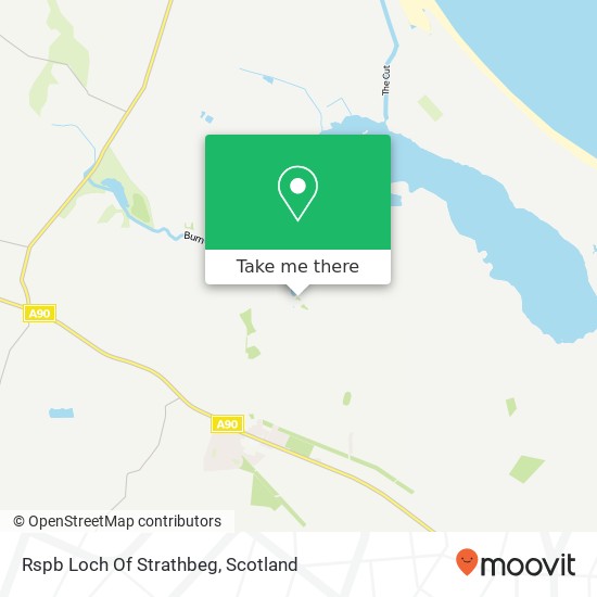 Rspb Loch Of Strathbeg map