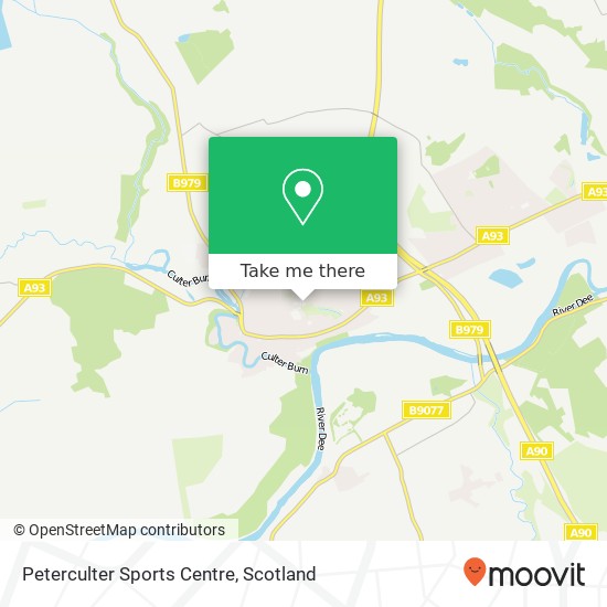 Peterculter Sports Centre map