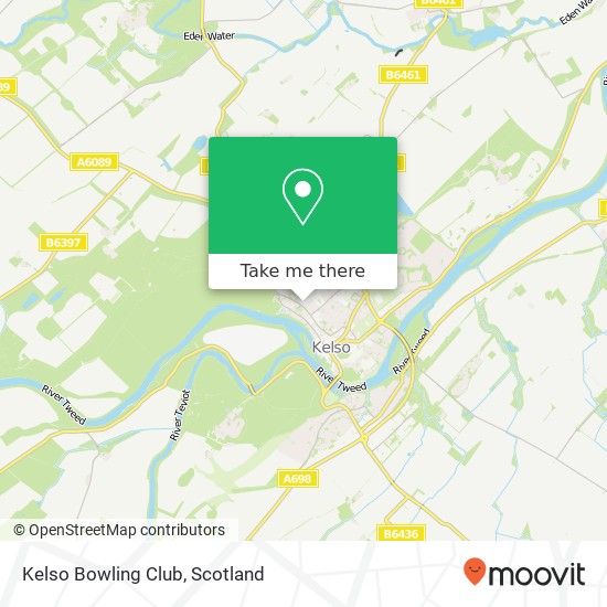 Kelso Bowling Club map